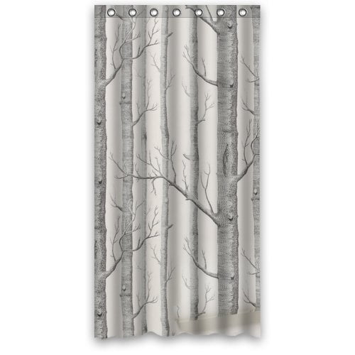 XDDJA Tree Shower Curtain Waterproof Polyester Fabric Shower Curtain ...