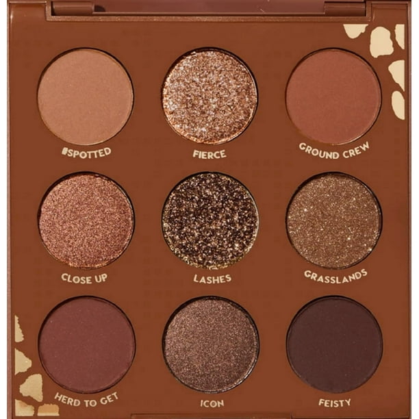 Paleta de sombras de ojos Colourpop ColourPop WILD CHILD 9 tonos