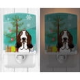 thumbnail image 2 of Christmas Tree and Basset Hound Ceramic Night Light, 2 of 2