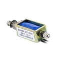 thumbnail image 4 of DC 12V 1A 10mm Stroke 600g Push Pull Type Open Frame Solenoid Electromagnet Black, 4 of 5
