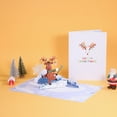 thumbnail image 4 of MesaSe Christmas 3D Greeting Card Stereo Greeting Card Paper Sculpture Handmade Creative Blessing Message Card, 4 of 9