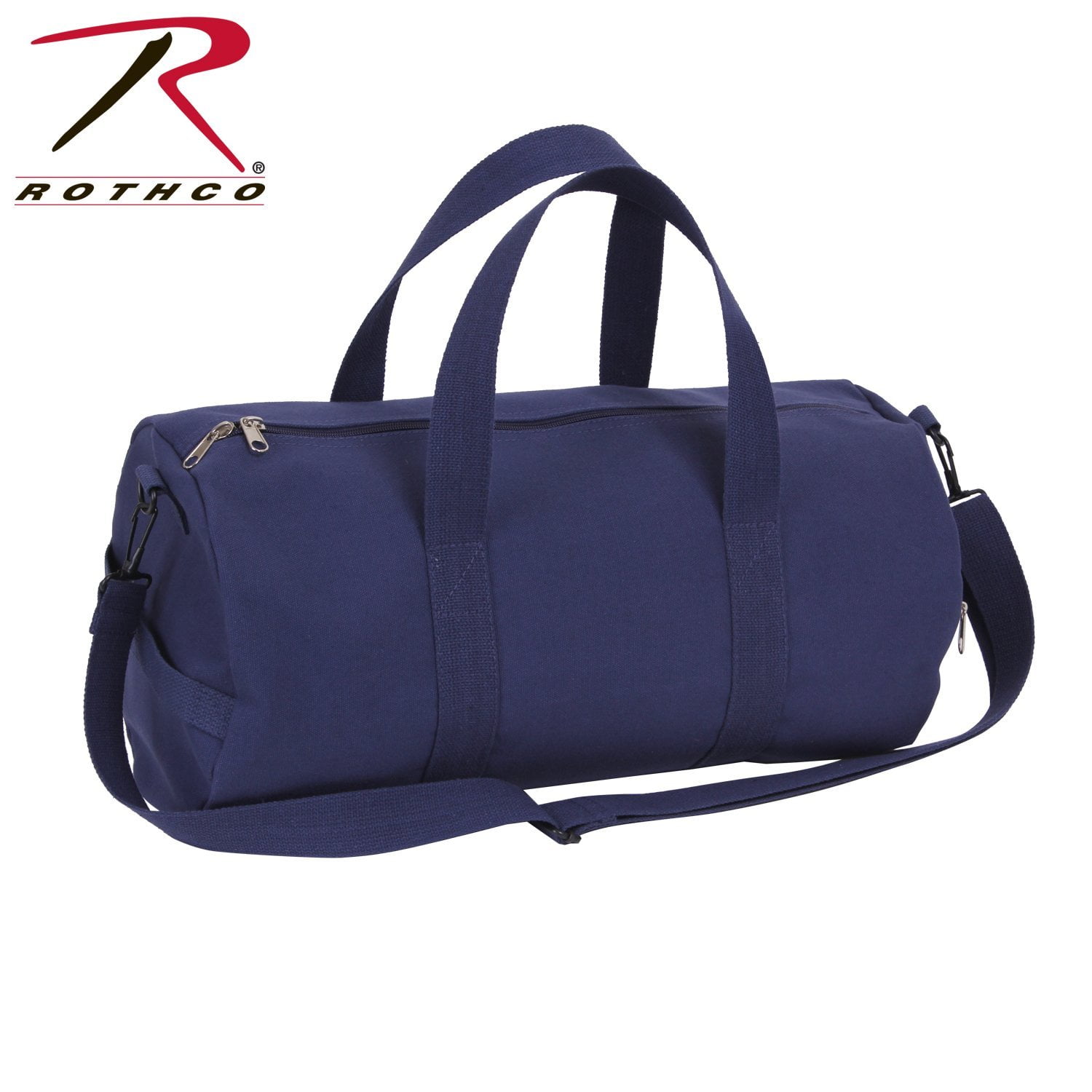 Rothco Canvas Shoulder Duffle Bag 24 Inch, Navy Blue by Rothco