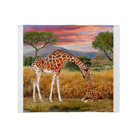 CafePress - Tall Love From Above Throw Blanket - Soft Fleece Throw Blanket, 50"x60" for All Ages