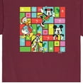 thumbnail image 3 of Mickey & Friends - Christmas Grid- Men's Short Sleeve Graphic T-Shirt, 3 of 5