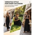 thumbnail image 6 of 2026 Womens Minimalist Halter Neck Maxi Dress with Pockets, Minimalist Halter Neck Maxi Dress for Women, 6 of 7