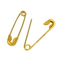 thumbnail image 3 of ZLight 100 Small Tiny Gold Metal Steel Mini Safety Pins 2cm 20mm gold 1Set, 3 of 6