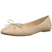 Brinley Co Women's Viki Ballet Flat, Blush, 11 Regular US