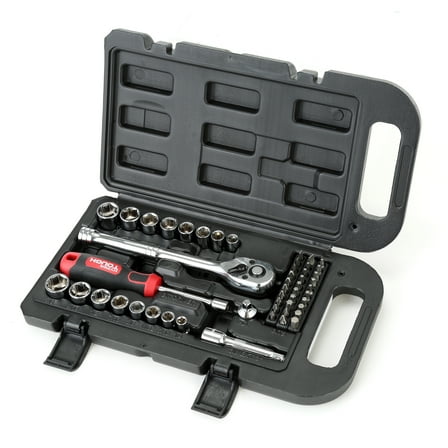 Hyper Tough 55-Piece Auto Repair Socket Set