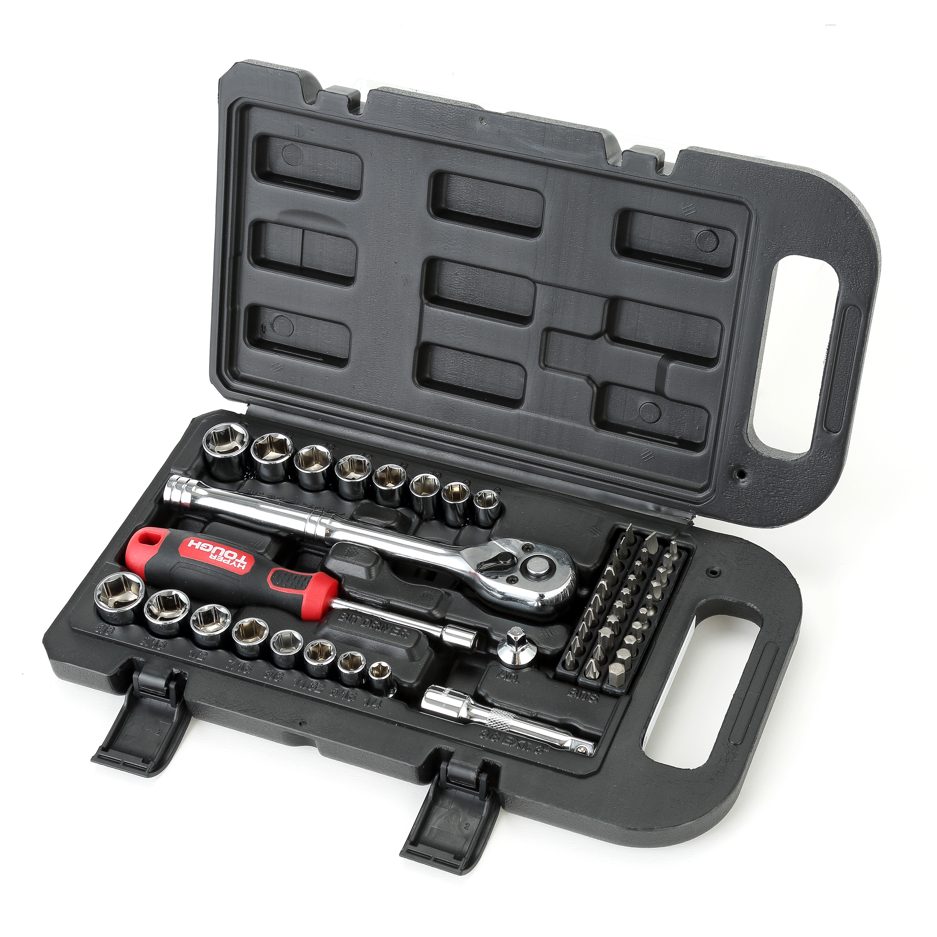 Hyper Tough 55-Piece Auto Repair Socket Set photo 1