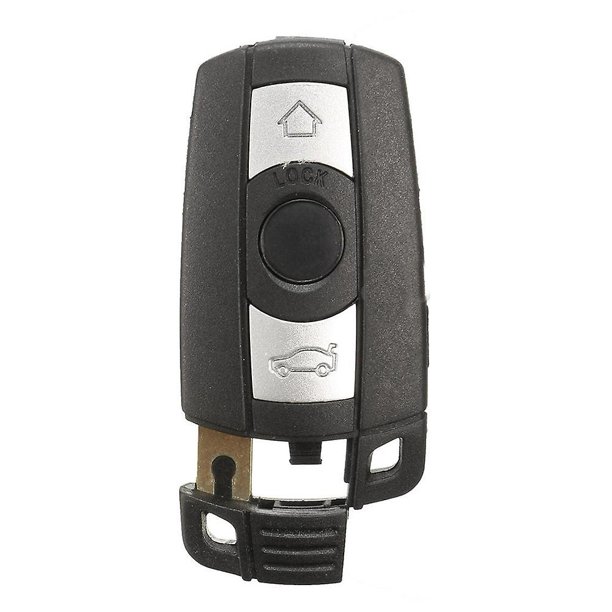 Carcasa de llave remota bronceado jianjun 3 botones Fob Blade para 1 3 5 6 Series E90 E91 E92 E60 color negro