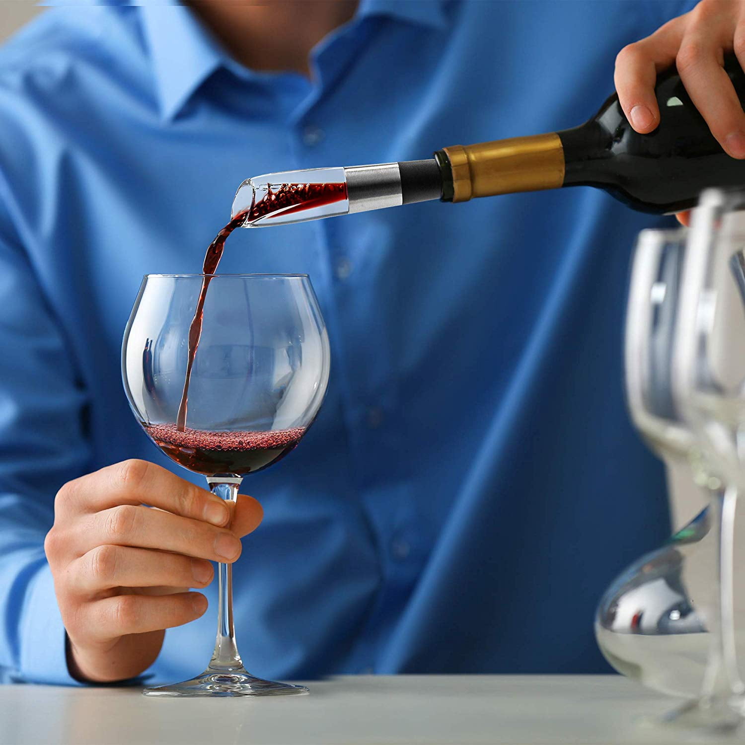 Ivation Electric WIne Aerator With Gift Box