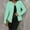 Green, variant on SCSAlgin Women's Lightweight Cardigan Cropped Long Sleeve Shrug Thin Open Front Sheer Bolero