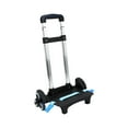 thumbnail image 3 of S SERENABLE Backpack Trolley Backpack Cart Backpack Hand Truck for Travel Camping Office 6 Wheels Blue, 3 of 9