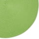 thumbnail image 2 of Colección Classic Woven Tabletop, juego de manteles individuales para interiores y exteriores, redondos, 15" de diámetro, color lima, 6 piezas, 2 of 4