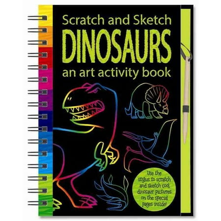 scratch and sparkle dinosaurs activity book