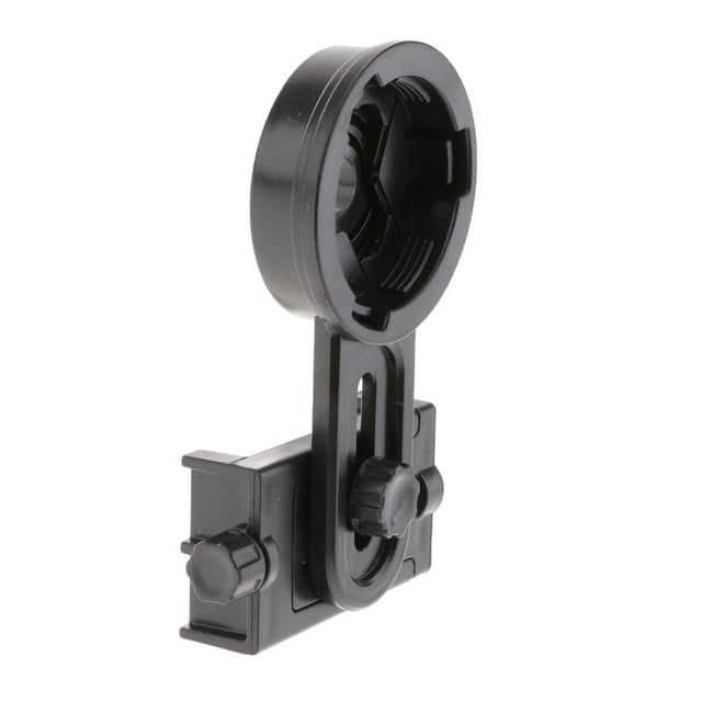 Cell Phone Adapter Mount, Smartphone Clamp Bracket Telescope Spotting Scope Binoculars Tripod Adapter 1/4 Inch Thread