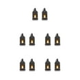 thumbnail image 3 of Baohd 2pack/lot Small Lanterns Decorative Cozy Atmosphere In Any Space Christmas Centerpieces For Tables Black Lanterns How black-2PCS 5Set, 3 of 6