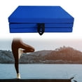 thumbnail image 6 of yotijay Fitness Mat Core Workouts Foldable Dance for Women Waterproof Gymnastics Mat Blue, 6 of 9