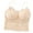 Beige, variant on T-Shirt Bra Fashion Women Lace Backless Solid Strap Wrap Hollow Out Bra Underwear Short Size Training Bra, Style 5441,