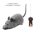 thumbnail image 2 of Bewildely Juguete de ratones para mascotas con batería de simulación interactiva de rata de control remoto Videojuegos portátiles, 2 of 6