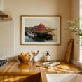 thumbnail image 3 of Motif No. 1 - Rockport Massachusetts Photography Oak Framed Wall Art Print 16 x 24 inches, 3 of 6