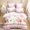 Rose Fraise, variante sur JOLUSERE Ensemble de Douillette Rose Dessin Animé Format Double, Ensemble de Literie 3 Pcs Motif Bunny Fraise pour Enfants