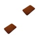 thumbnail image 4 of Yuarrent Alfombras de baño hechas de terciopelo Coral para una experiencia de baño lujosa alfombras de baño seguras café con fondo Café 40*60cm 2Conjunto, 4 of 6