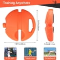 thumbnail image 5 of sunsanly Tennis Trainer Rebounder Set Solo Tennis Trainer Practice Equipment Portable Self-Practice Rebounder Kit for Beginners, 5 of 8