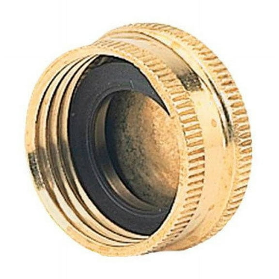 Gilmour 805034-1001 3/4 In. Brass Threaded Female Hose End Caps