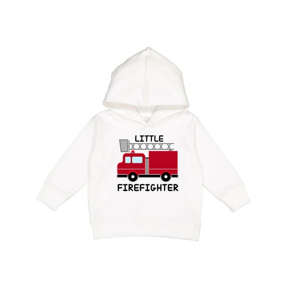 Inktastic Red Fire Little Firefighter Toddler Hoodie