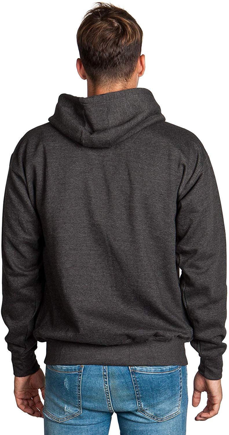 Men's Heavyweight Full Zip up Hoodie | Fleece Jacket | Warm Zipper Casual Sweatshirt with Hood