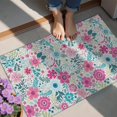 thumbnail image 4 of Pioneer Flower Floral Print Pattern Door Rugs,Washable Non Slip Door Mats Indoor,Decorative Door Mats,Entry Mat Indoor for Entrance,Bedroom,Kitchen,Bathroom,20"x32", 4 of 6