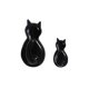 thumbnail image 5 of Wosthever Gancho en forma de animal ABS de 2 piezas, lindo, impermeable, autoadhesivo, estilo Simple, colgador de llaves para el hogar, soporte Negro 2piezas, 5 of 6