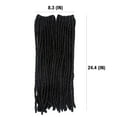 thumbnail image 5 of (2 pack) Darling Jozi Locs Crochet Hair 2X Pack, 18 inch, #1, Adult, Female, 5 of 10
