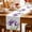 Purple Green, variant on Purple Tulip Table Runner, Aesthetic Pastoral Flower Floral Spring Washable Cotton Linen Table Runners 36 Inches Long, Dresser Scarf Runner for Nightstand/End Tables/Round Tables 13''x36''