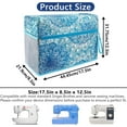 thumbnail image 2 of YXMEIGUO Sewing Machine Dust Cover, Protective Dustproof Waterproof Sewing Machine Cover with Side Handle and Essentials Covers Pockets Case for Most Standard Singer, Brother and Janome Machines, 2 of 7