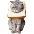 thumbnail image 1 of Adjustable Cat Cone Collar Soft, Cat Recovery Collar, Cute Toast E Collar For Cats After Surgery, Cat Neck Cones To Stop Licking For Cat/kitten/small, 1 of 5
