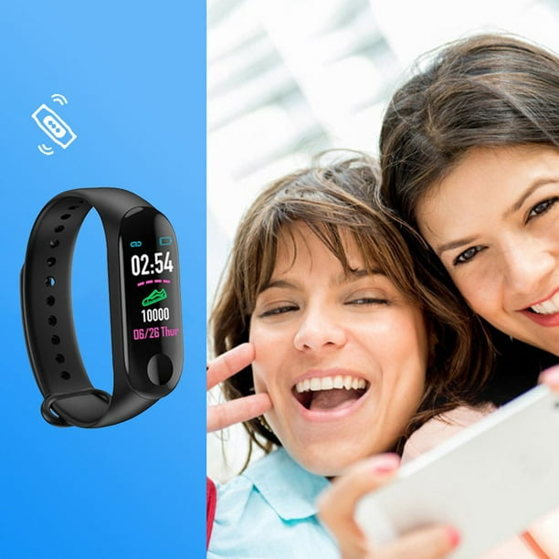 Xiaomi Mi Band 3 SmartWatch Watch for Android iOS black Blue Walmart