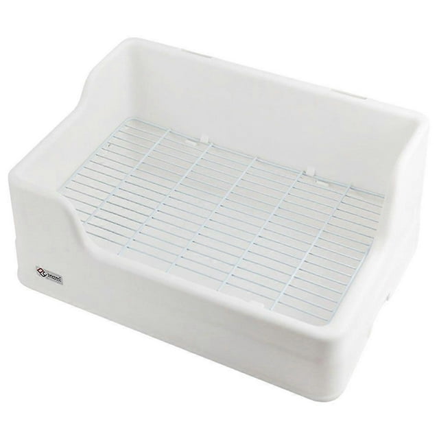 Pet Cage Toilet Bunny Litter Box Tray-shaped Bunny Toilet Rabbit Litter Box