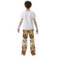 thumbnail image 5 of FORMRS Kids Pajama Pants with Pockets Size 6-8Y Boys Lounge Sleep Bottoms, Floral Cow, 5 of 8
