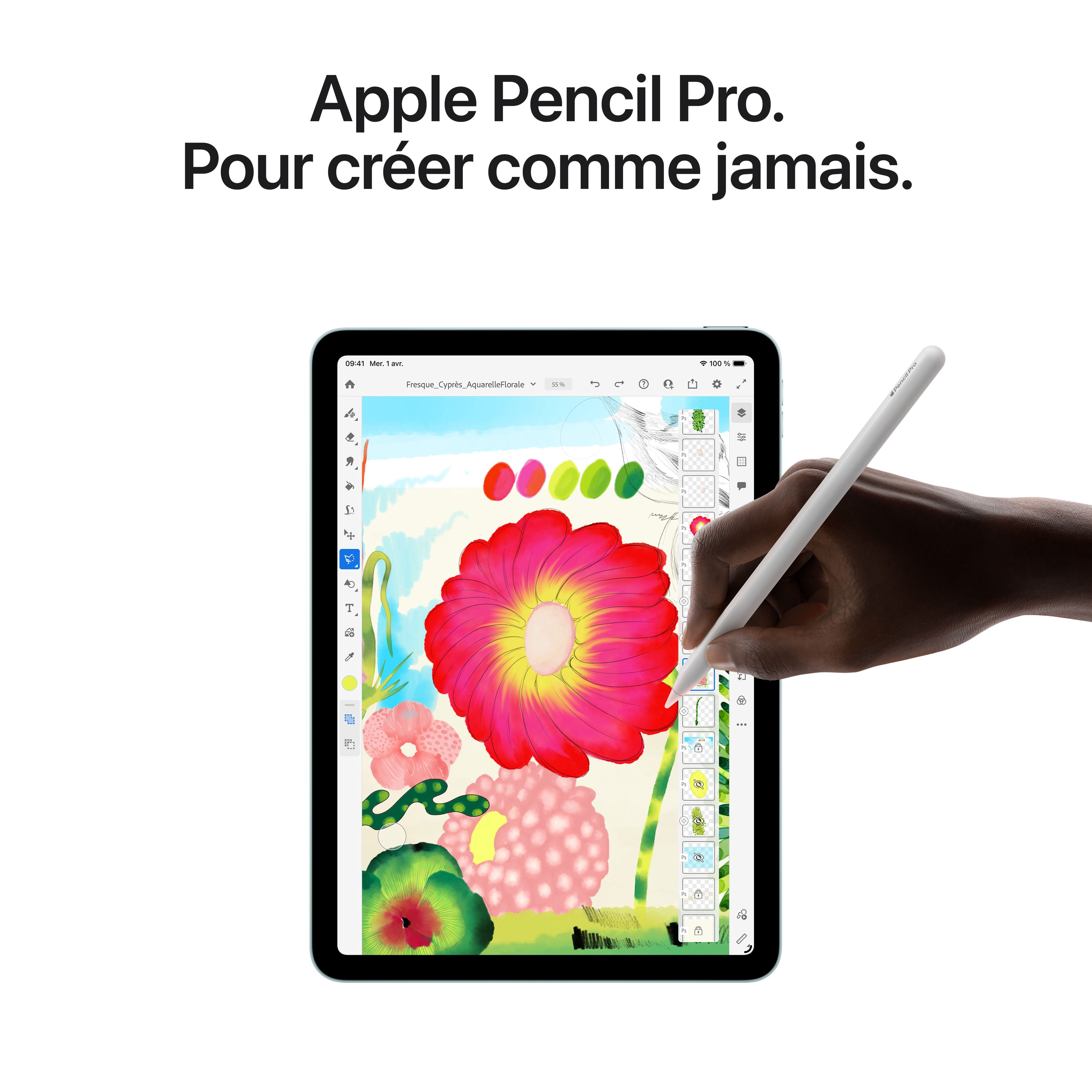 13-inch iPad Air Wi-Fi 256GB - Space Grey (M4)