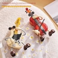 thumbnail image 2 of Music Boxes for Girls,Girls Jewelry Box,MusicBoxes,Automatic Swing Guitar Violin Music Box,Desktop Decorative Ornament,B, 2 of 5