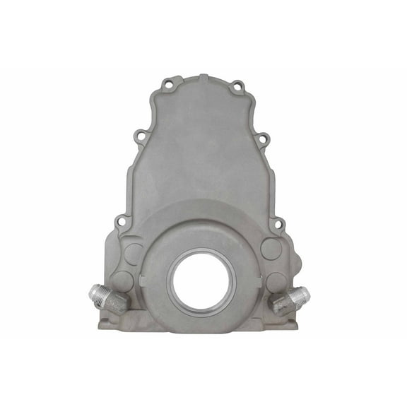 ICT Billet LS Gen 3 Turbo Oil Drain Return - Front Timing Chain Cover -10AN 551589