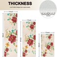 thumbnail image 4 of Pioneer Flower Floral Print Pattern Kitchen Rugs Sets Of 3,Kitchen Runner Rugs Non Skid Washable,Decorative Kitchen Floor Mats for Kitchen,Sink,Laundry,17"x30"+ 17"x47" + 17"x59", 4 of 6
