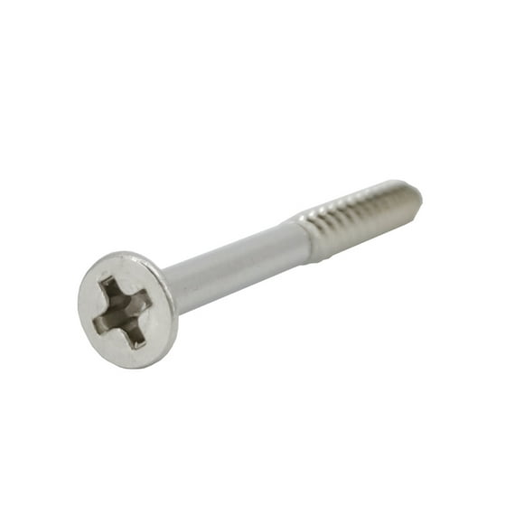 FixtureDisplays® #6 1 1/2" Wood Screw 100PCS Stainless Steel Counter Sunk Head Self Tapping Wood Screws 317960