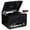 Black, variant on Electrohome Kingston 7-in-1 Vintage Vinyl Record Player Stereo System - 3-Speed Turntable Bluetooth AM/FM Radio CD Aux In RCA/Headphone Out Vinyl/CD to MP3 Recording & USB Playback w/ 32GB USB Drive