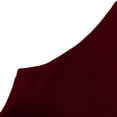 thumbnail image 4 of TIHLMK Women's Long Sleeve Crew Neck Bodycon Dresseses Shirred Waist with Pleated Maxi Skirt, 4 of 7