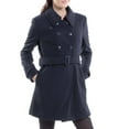 thumbnail image 7 of Alpine Swiss Keira Womens Trench Coat Double Breasted Wool Jacket Belted Blazer, 7 of 7
