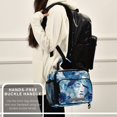 thumbnail image 6 of Insulated Lunch Bag 6L Leak-Proof Lunch Box with Shoulder Strap Multiple Pockets Lunch Tote Ethereal Dreamlike Elements, 6 of 9