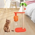 thumbnail image 3 of Poste rascador para gatos Zulema Cat Scratcher Anti Scratch Furniture Rojo, 3 of 8